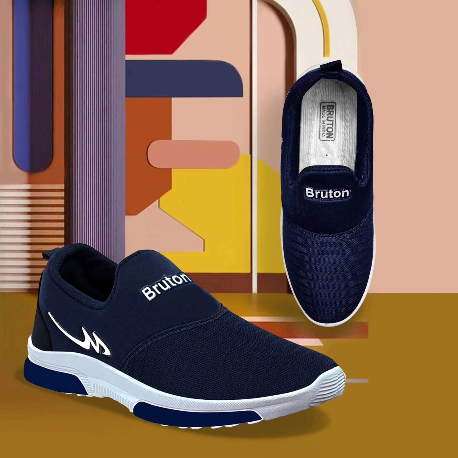 BRUTON Trendy Men Sports Running Running Shoes For Men