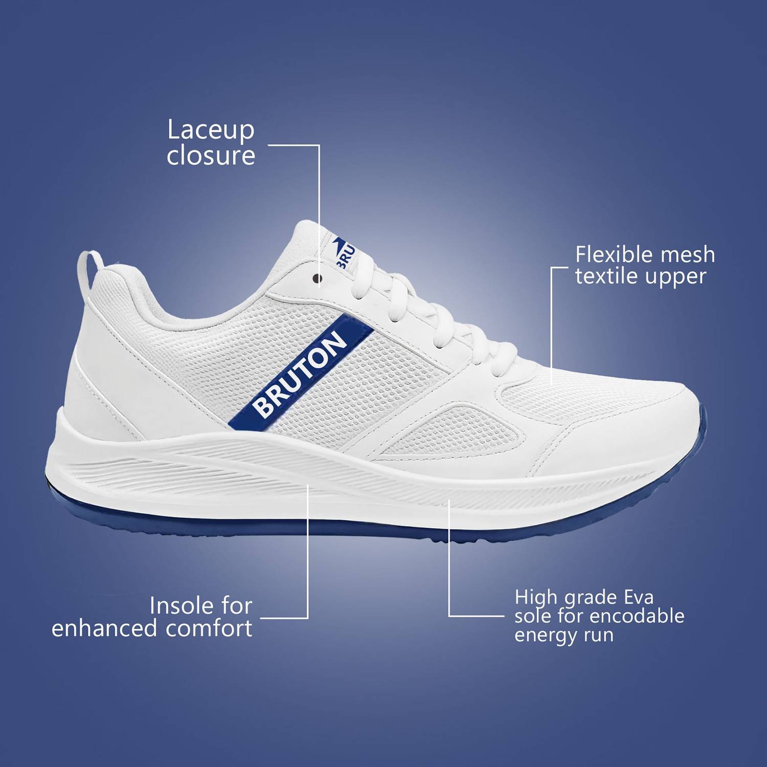 BRUTON Lite Sport Shoes , Runing Shoes Running Shoes For Men