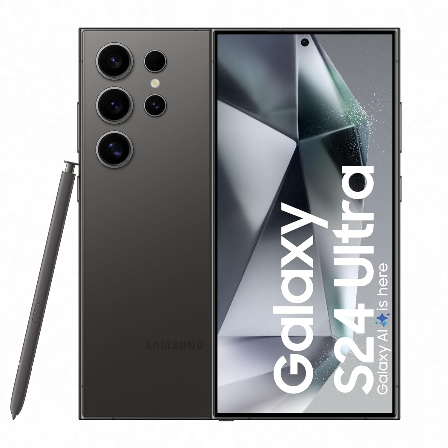 Samsung Galaxy S24 Ultra 5G AI Smartphone with Galaxy AI (12GB, 512GB Storage), Snapdragon 8 Gen 3, 200 MP Camera Engine and 5000mAh Battery (Blck)
