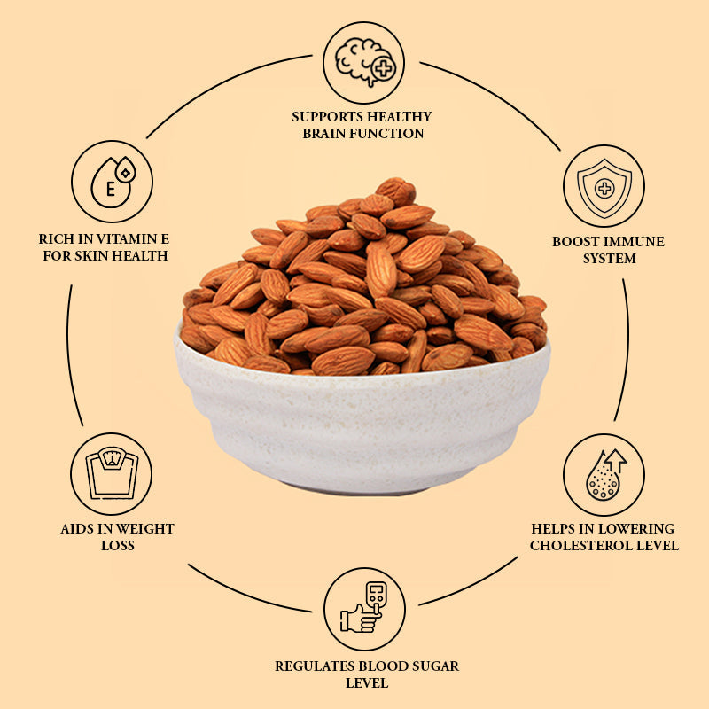 Premium Jumbo Almond (1 Kg)