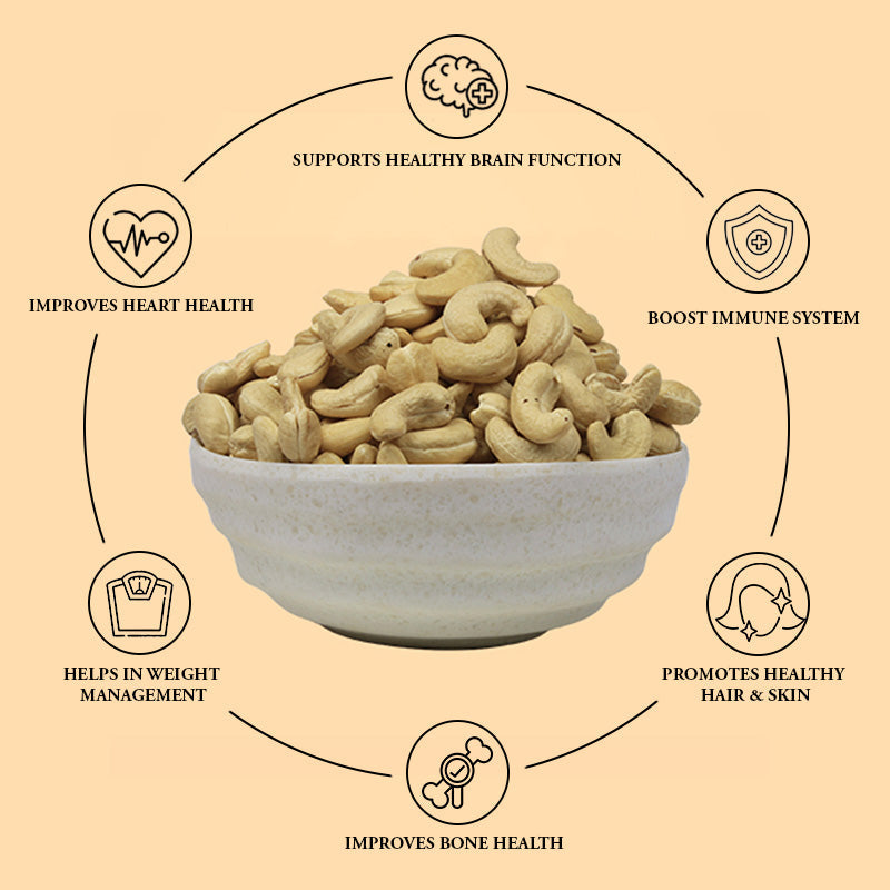Cashew Nuts (kaju) Jumbo Sized (1 Kg)