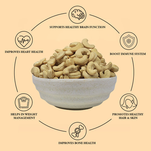 Cashew Nuts (kaju) Jumbo Sized (1 Kg)