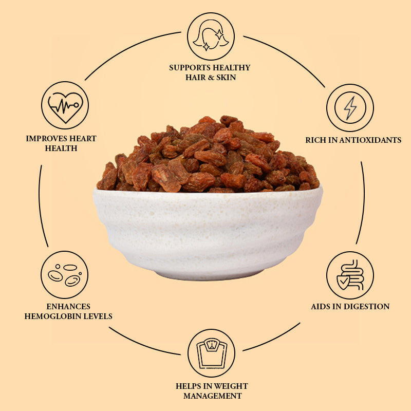 Premium Munakka Raisins (1 Kg)