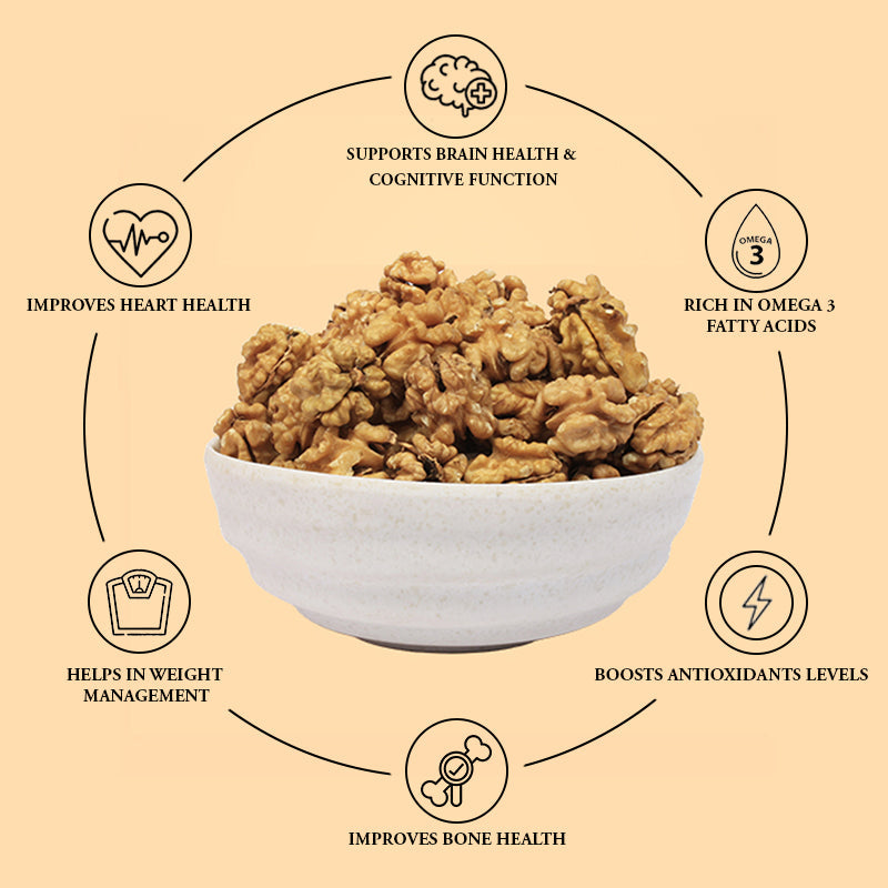 Premium Walnut Kernels (1 Kg)