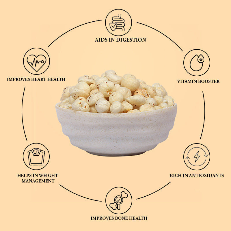 Makhana Plain (1 Kg)