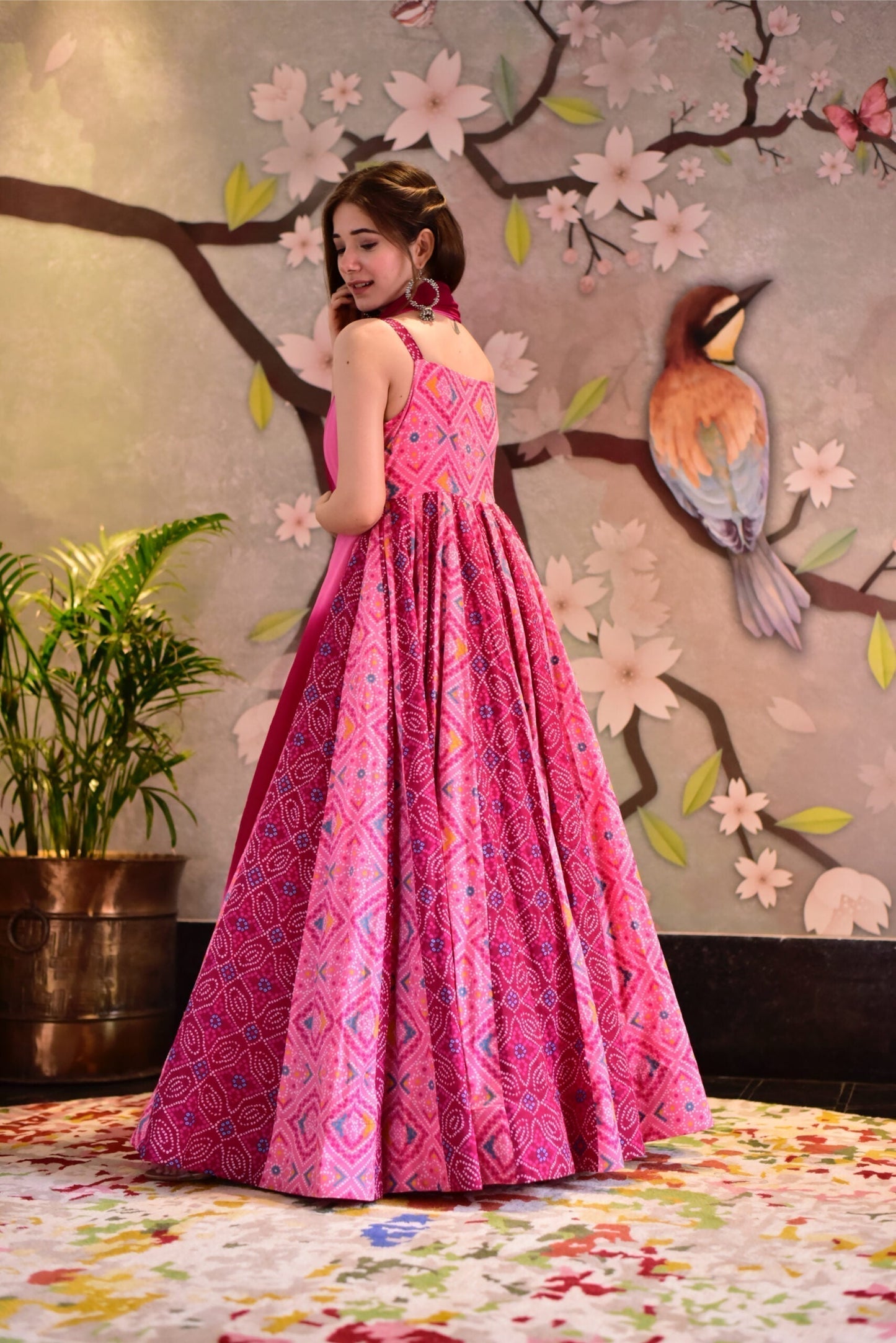 mishti cotton maxi set