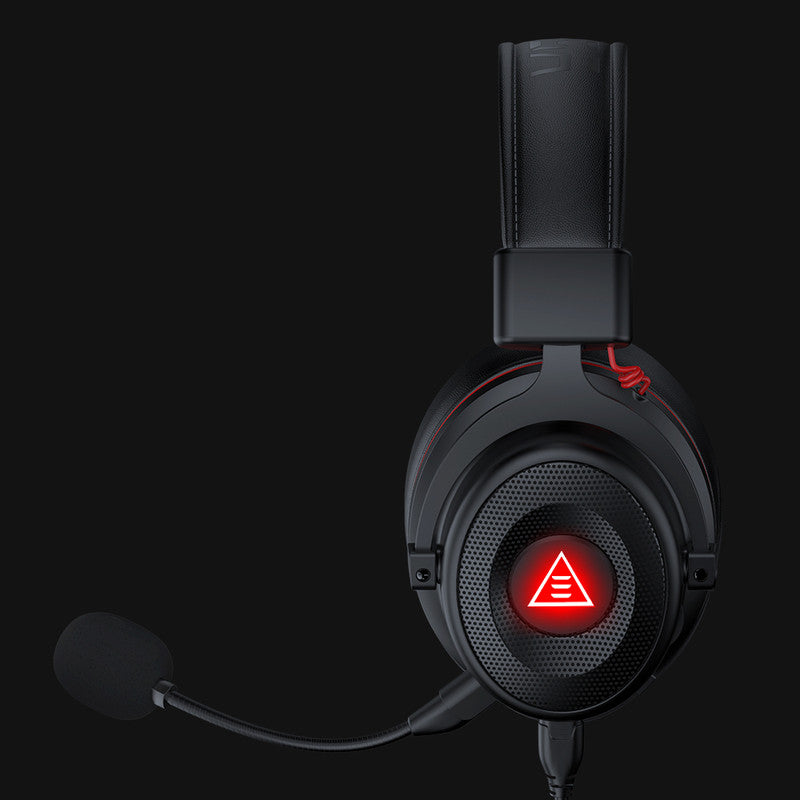 EKSA E900 Pro Wired Gaming Headset Black, On the Ear